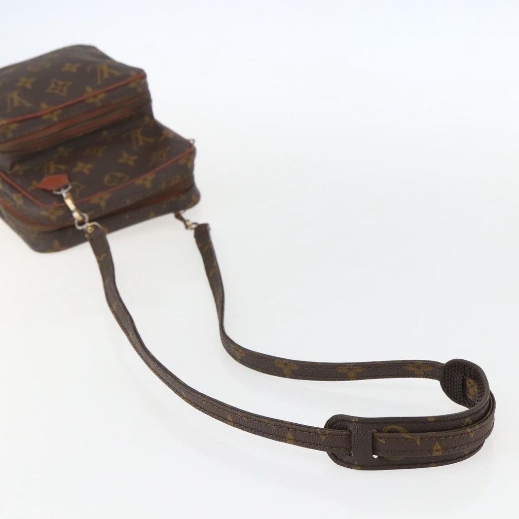 Louis Vuitton Amazone Bag Monogram Canvas Brown Canvas Shoulder Bag