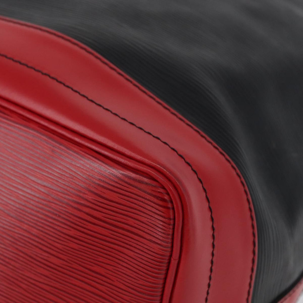 Louis Vuitton Bicolor Noe Handbag Epi Leather Black Leather Shoulder Bag