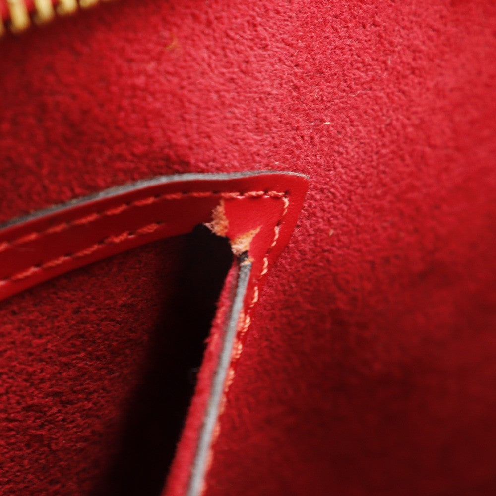 Louis Vuitton Saint Jacques Handbag Epi Leather Red Leather Shoulder Bag