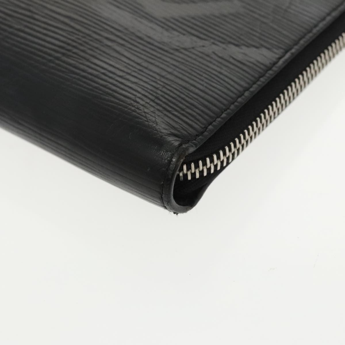 Louis Vuitton Pochette Jour Initials Epi Leather Black Leather Clutche & Pouche Bag