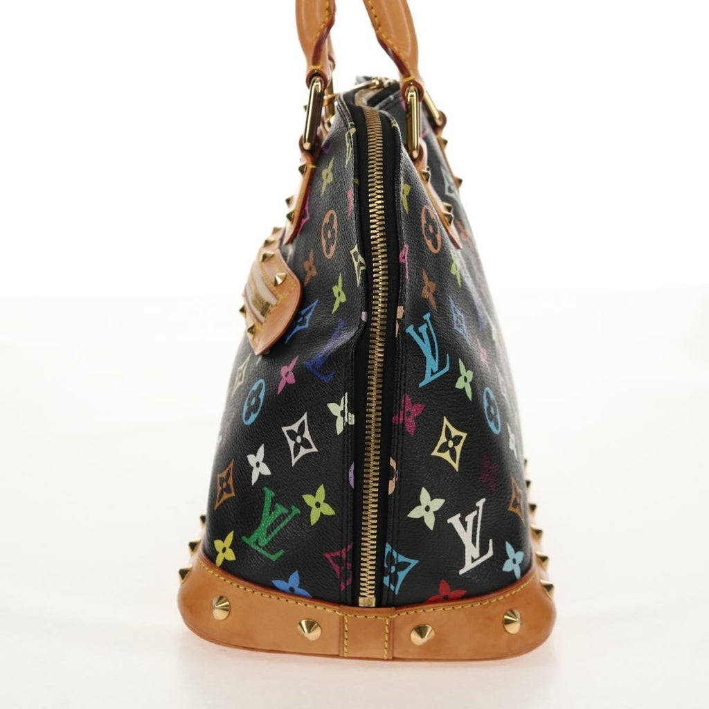 Louis Vuitton Alma Handbag Monogram Multicolor Multicolour Canvas Handbag