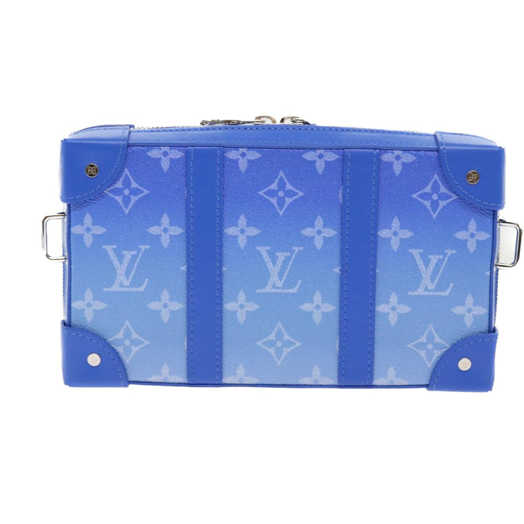 Louis Vuitton Soft Trunk Wallet Limited Edition Monogram Clouds Blue Canvas Bag