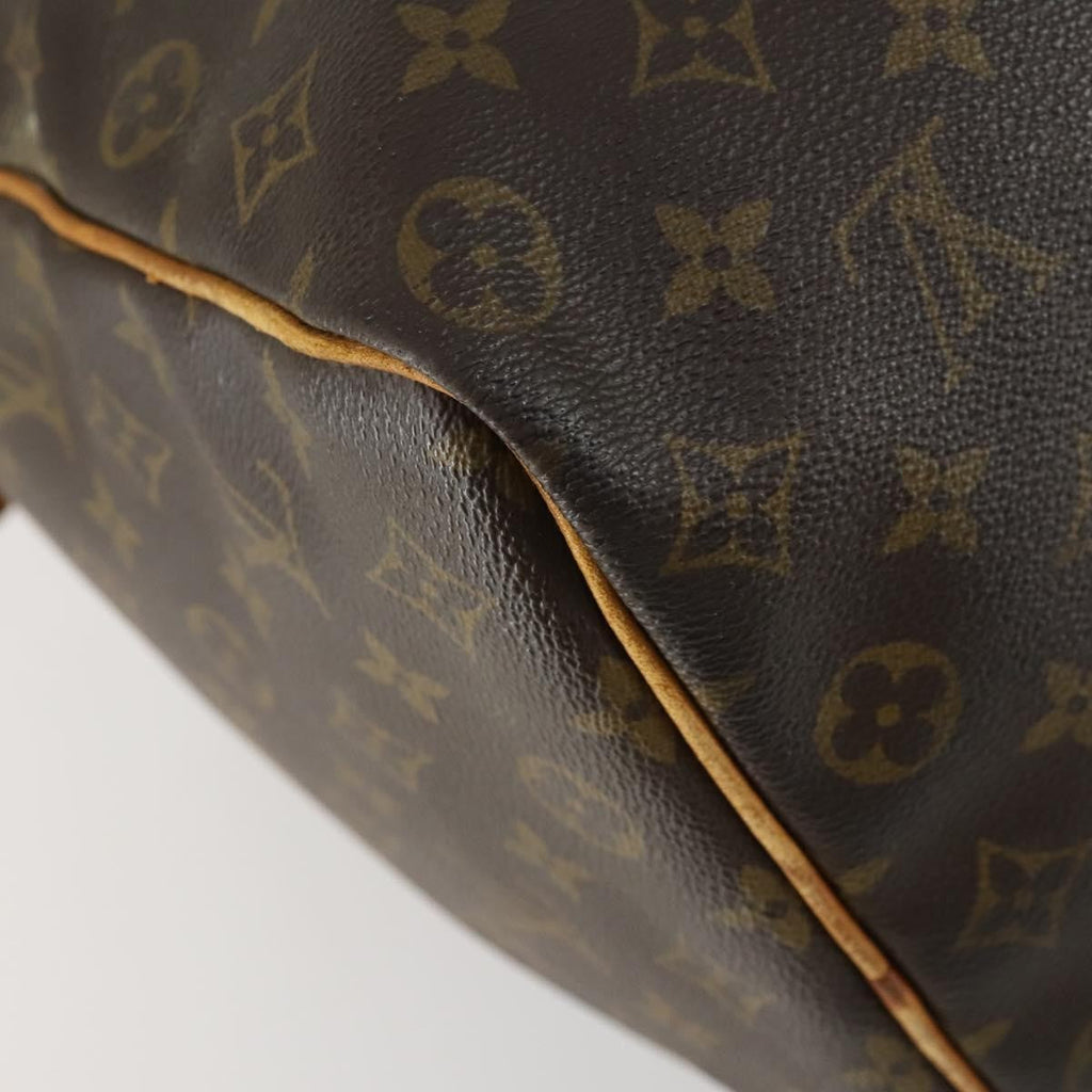 Louis Vuitton Keepall Bag Monogram Canvas Brown Canvas Travel Bag
