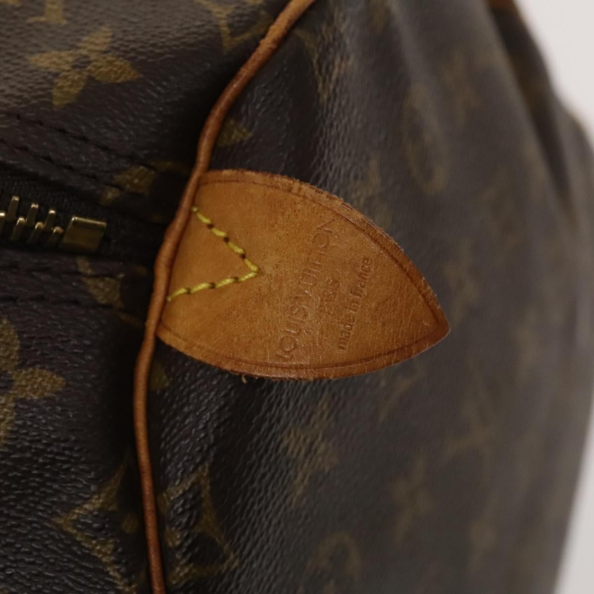Louis Vuitton Keepall Bag Monogram Canvas Brown Canvas Travel Bag
