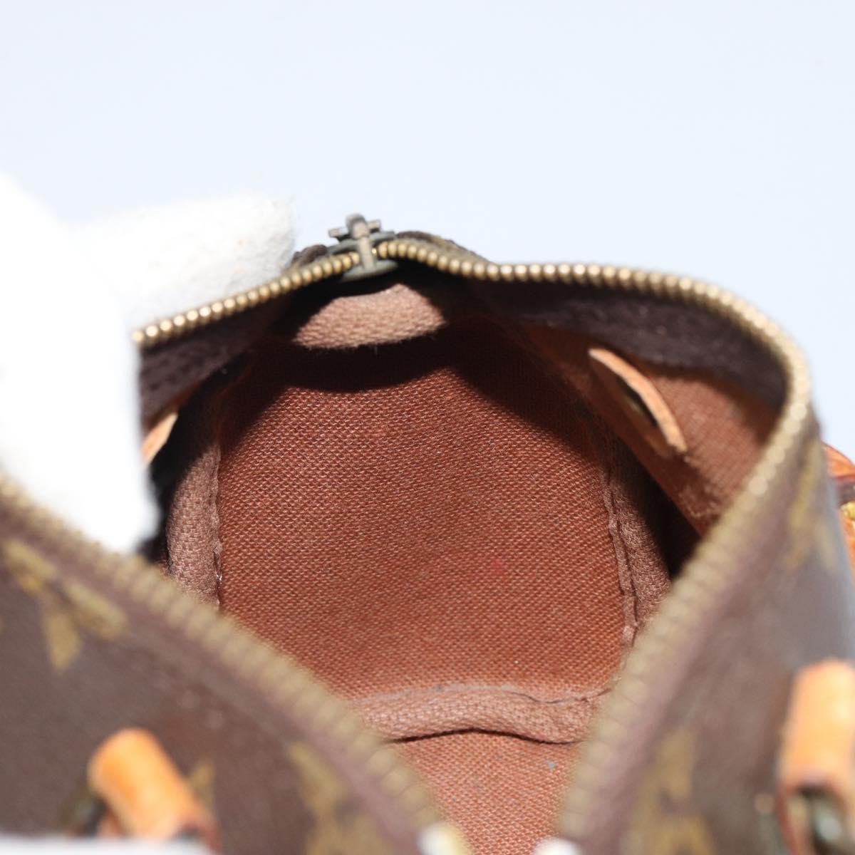 Louis Vuitton Speedy Mini Hl Handbag Monogram Canvas Brown Canvas Handbag