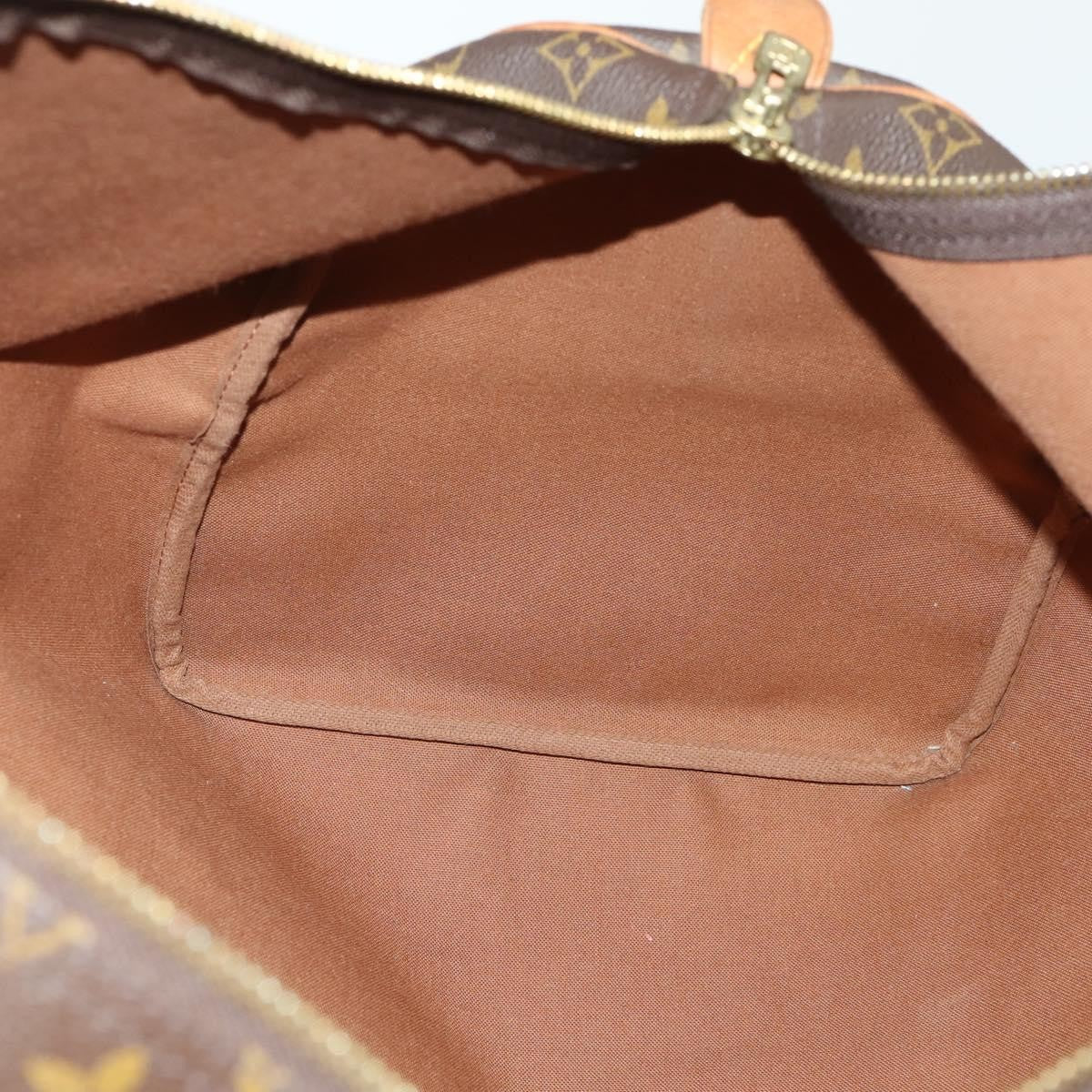Louis Vuitton Keepall Bag Monogram Canvas Brown Canvas Travel Bag