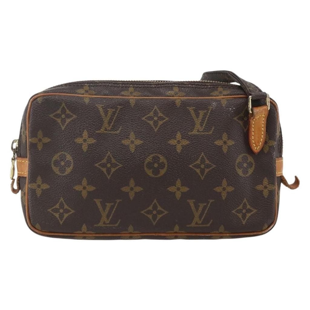 Louis Vuitton Pochette Marly Bandouliere Bag Monogram Canvas Brown Canvas Clutche & Pouche Bag