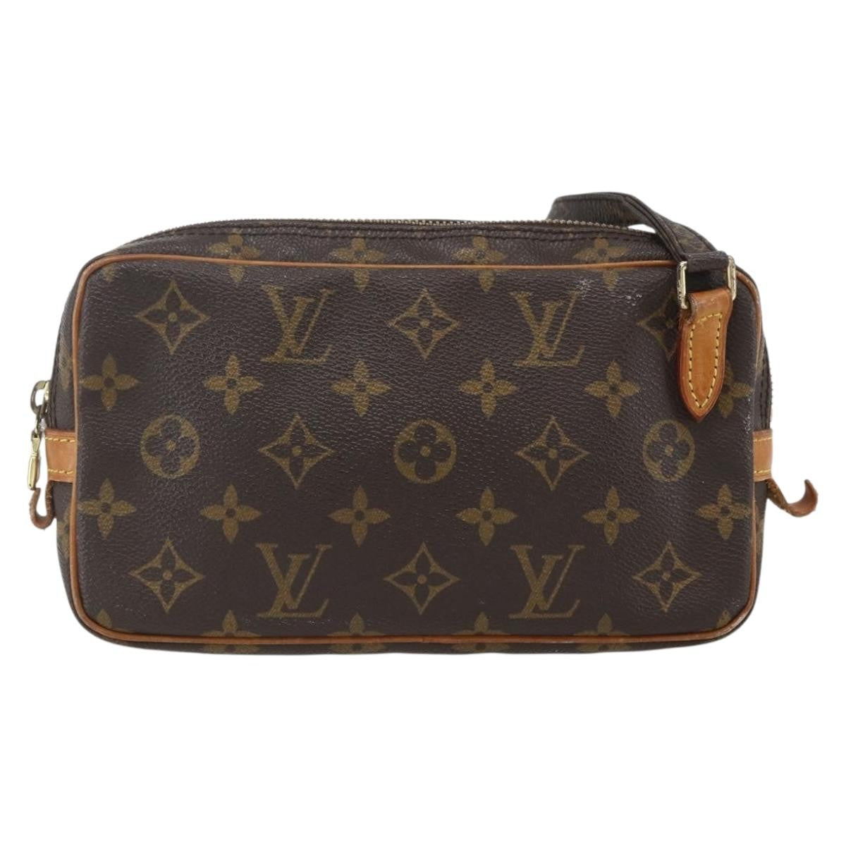 Louis Vuitton Pochette Marly Bandouliere Bag Monogram Canvas Brown Canvas Clutche & Pouche Bag