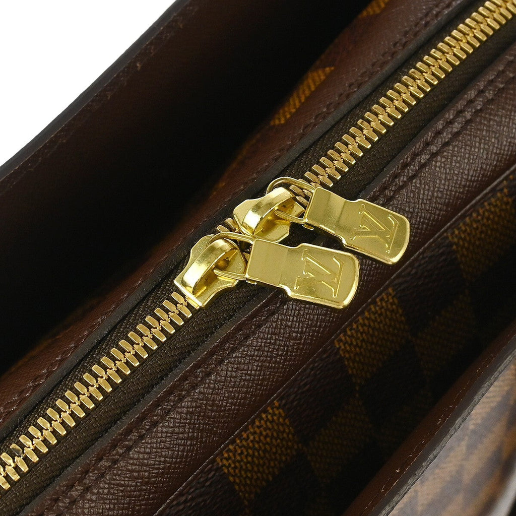Louis Vuitton Triana Bag Damier Brown Canvas Handbag