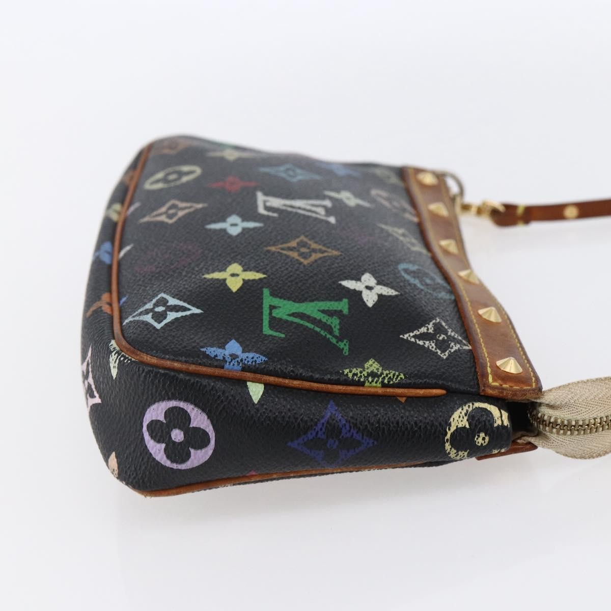 Louis Vuitton Pochette Accessoires Monogram Multicolor Multicolour Canvas Clutche & Pouche Bag
