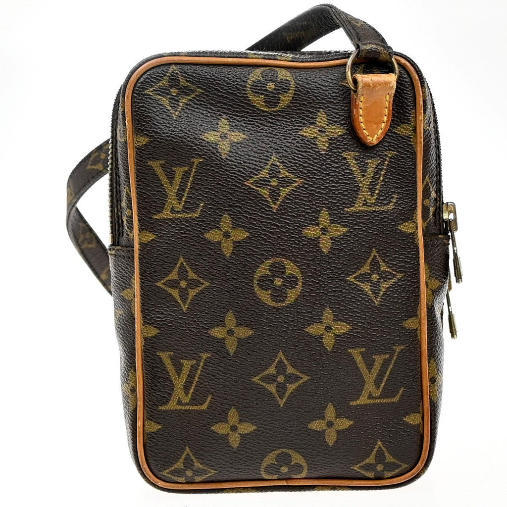 Louis Vuitton Amazone Bag Monogram Canvas Brown Canvas Shoulder Bag