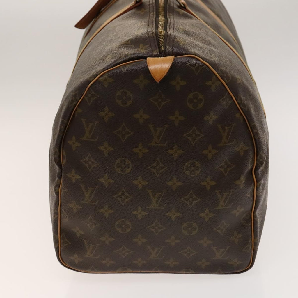 Louis Vuitton Keepall Bag Monogram Canvas Brown Canvas Travel Bag
