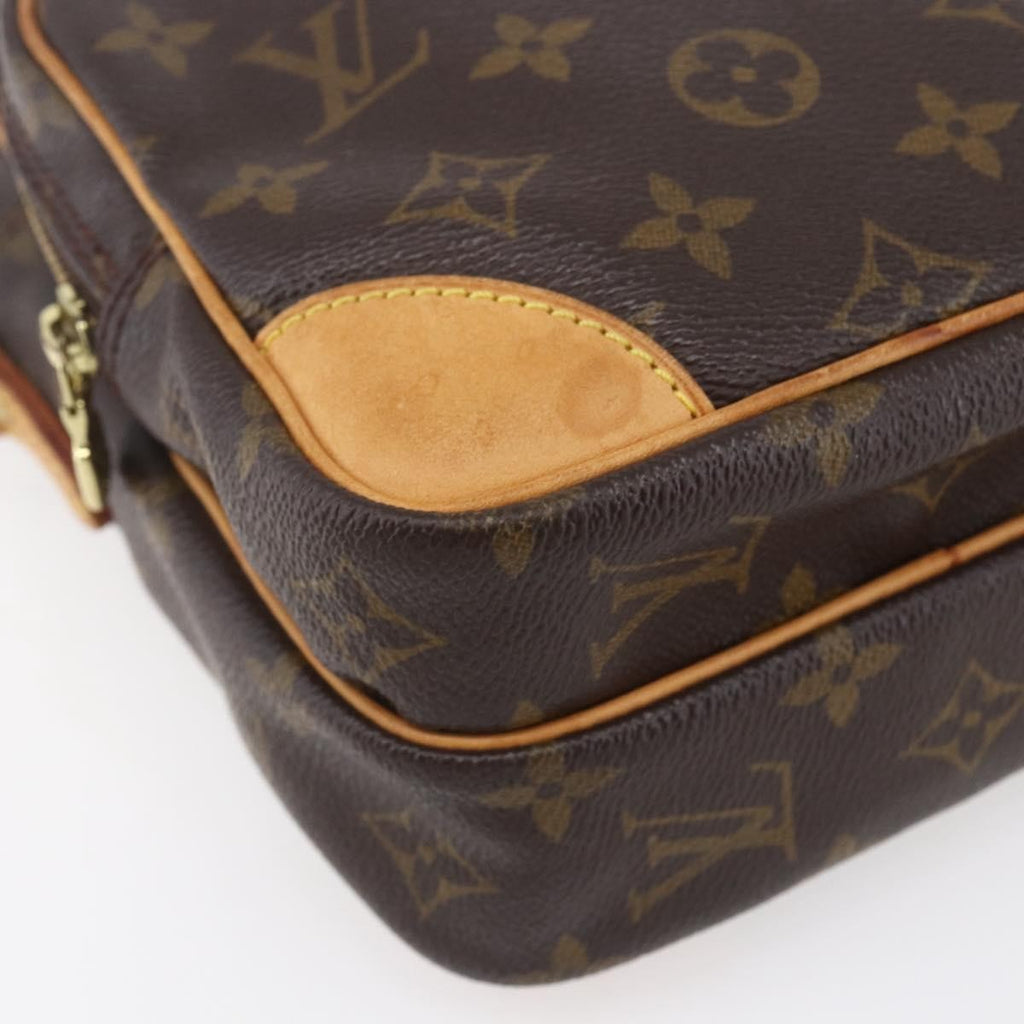 Louis Vuitton Amazone Bag Monogram Canvas Brown Canvas Shoulder Bag