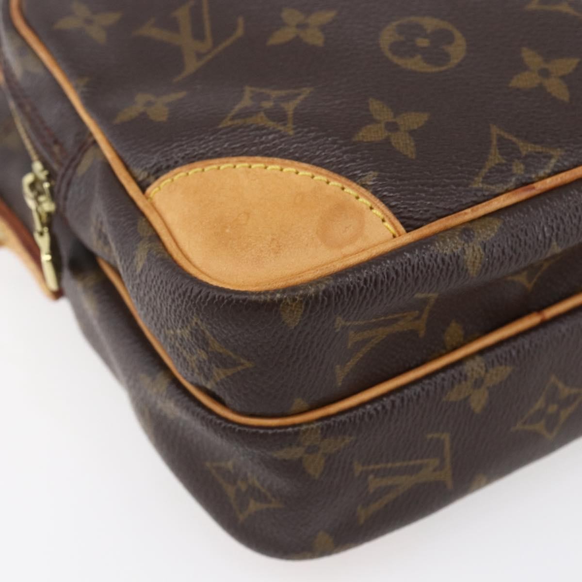 Louis Vuitton Amazone Bag Monogram Canvas Brown Canvas Shoulder Bag