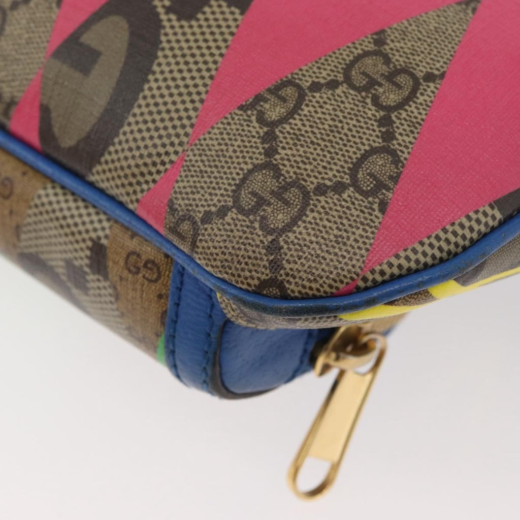 Gucci Gg Supreme Belt Bag Gg Coated Canvas And Leather Multicolour Pvc Crossbody Bag Bag (Pre-Owned)