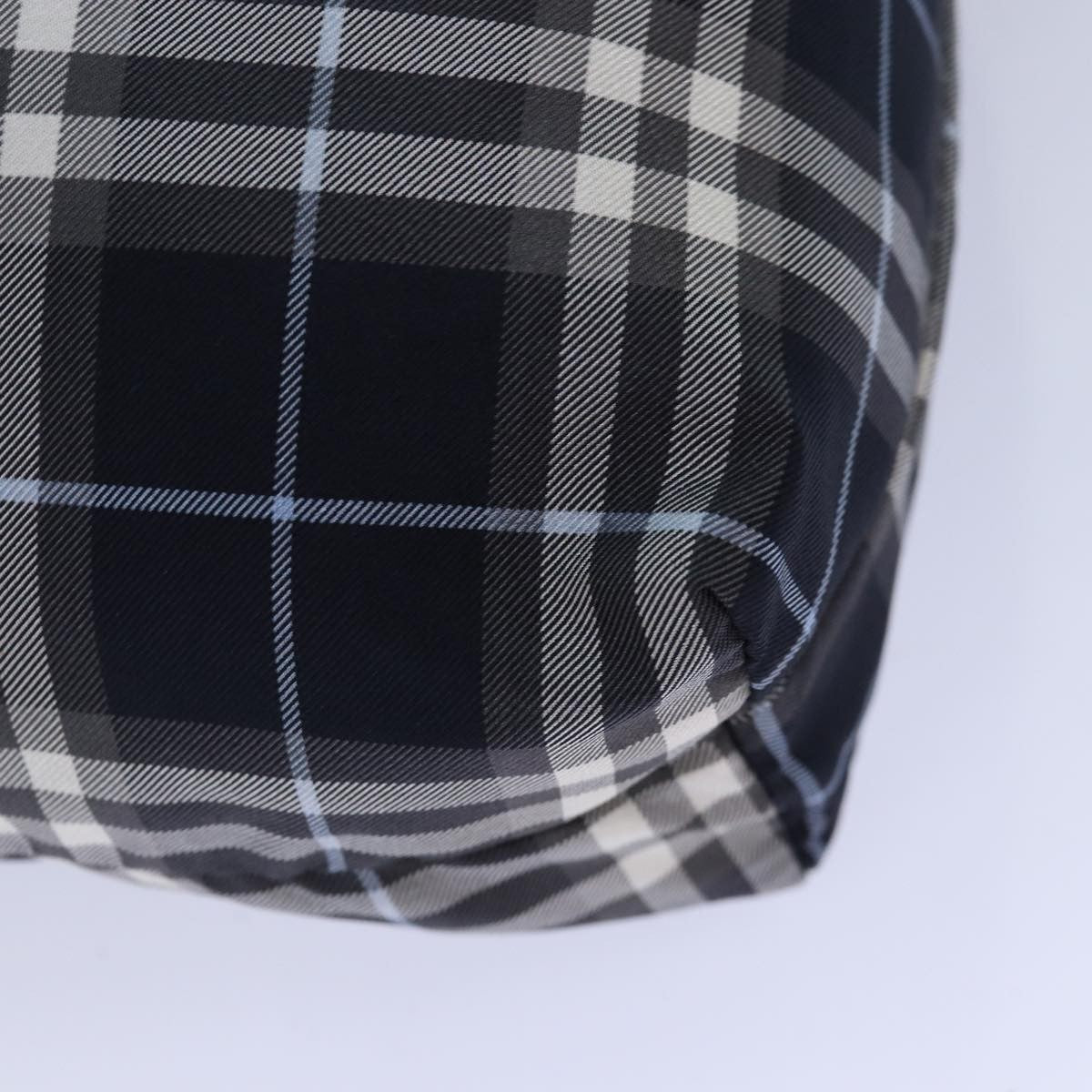 Burberry Nova Check Blue Label Nylon Black Nylon Clutche & Pouche Bag
