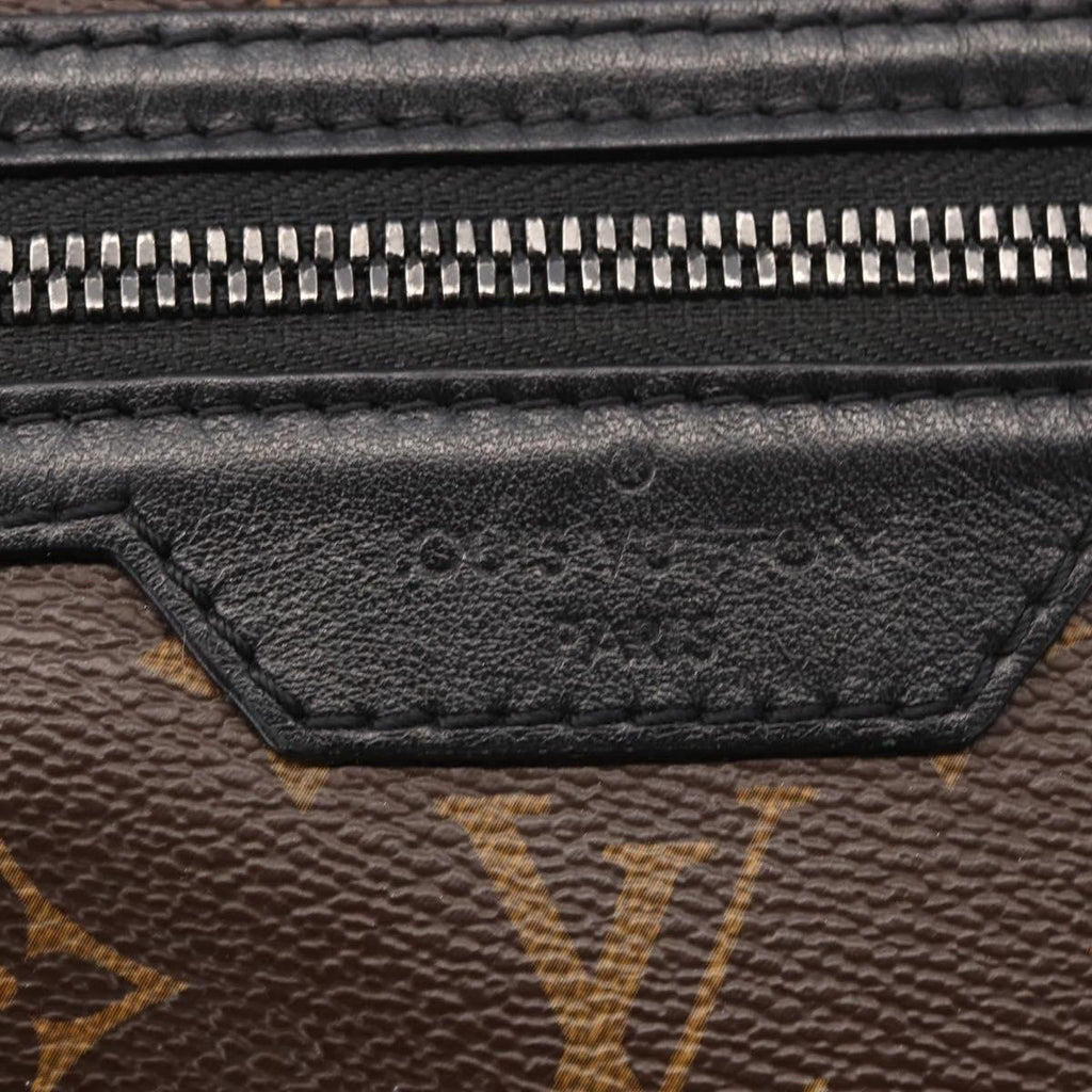 Louis Vuitton Double Flat Messenger Bag Limited Edition Logo Story Monogram Canvas And Denim Multicolour Canvas Shoulder Bag