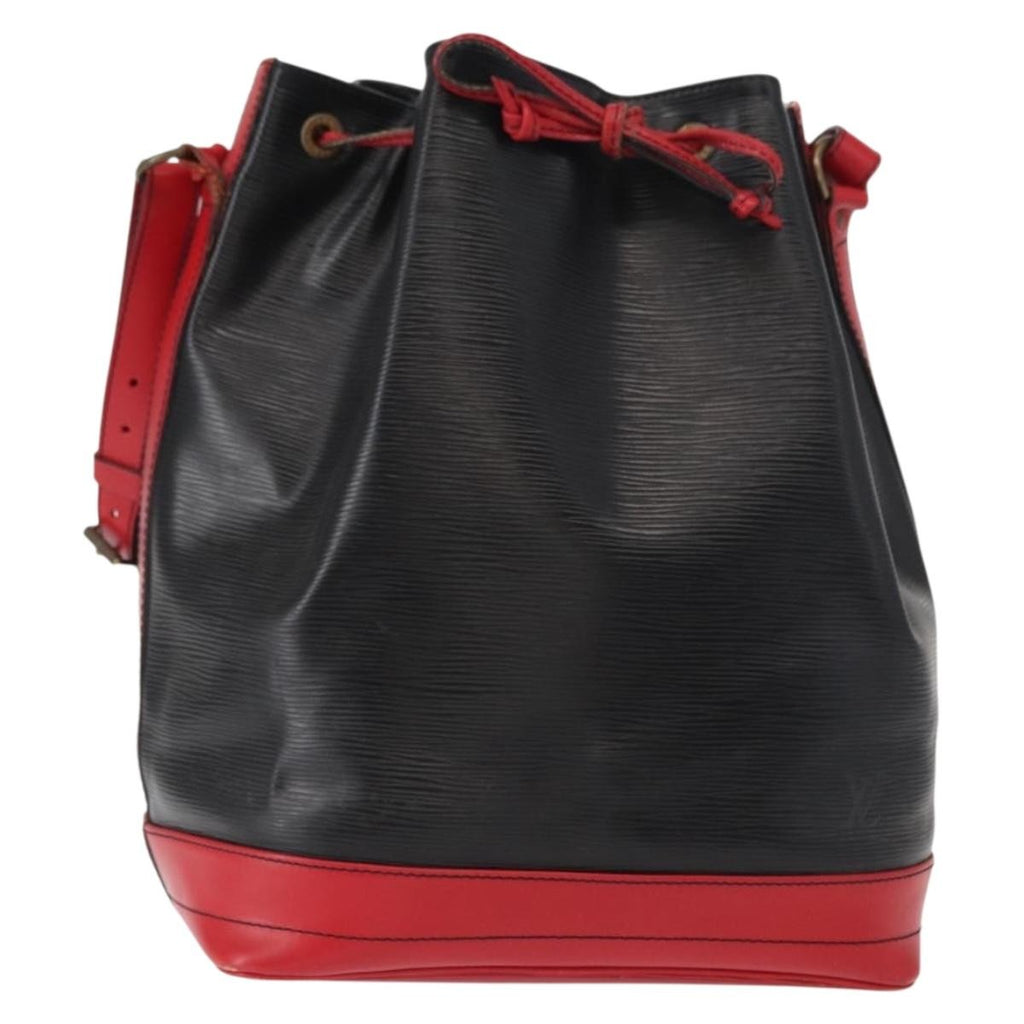 Louis Vuitton Bicolor Noe Handbag Epi Leather Black Leather Shoulder Bag