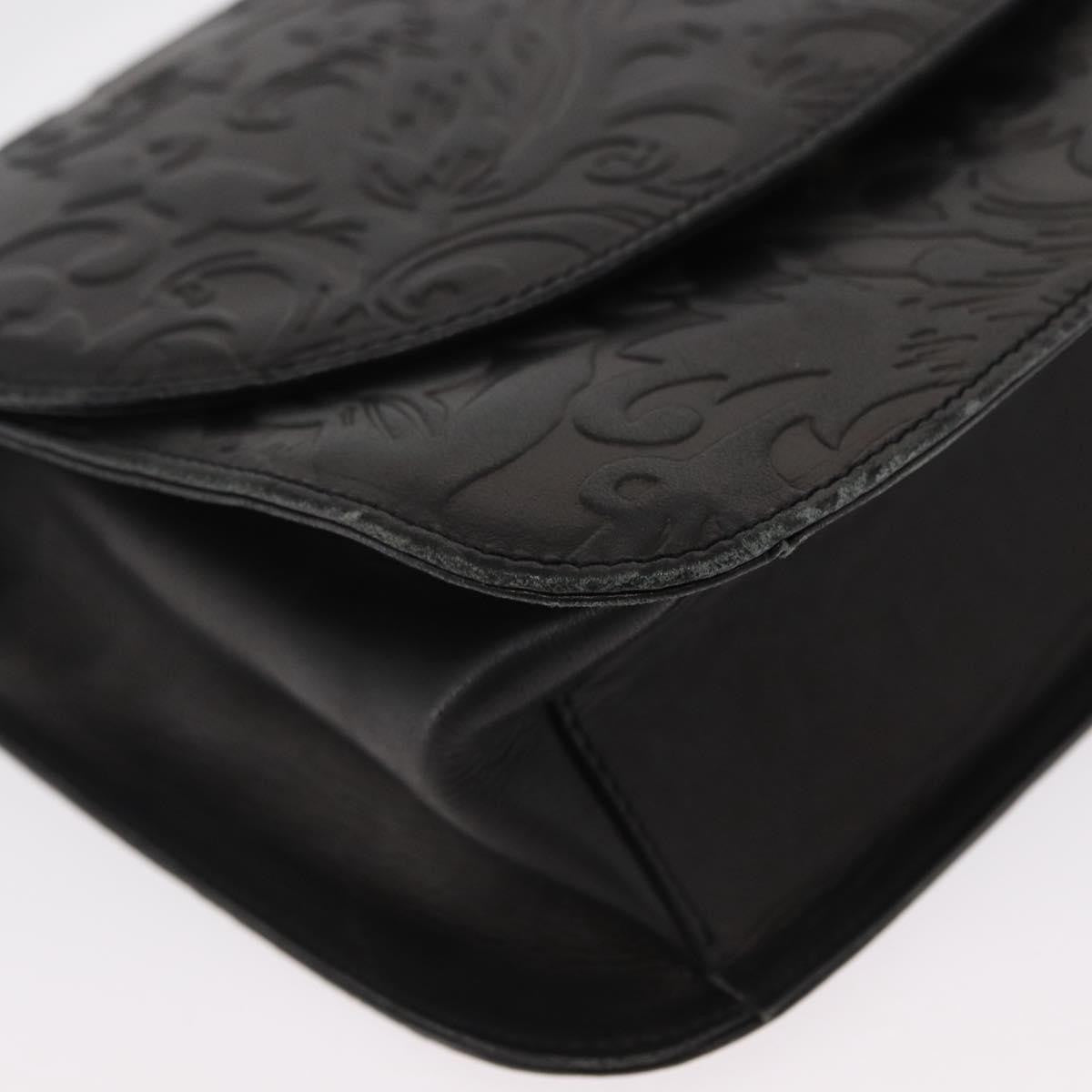 Balenciaga Vintage Handbag Leather Black Leather Hand