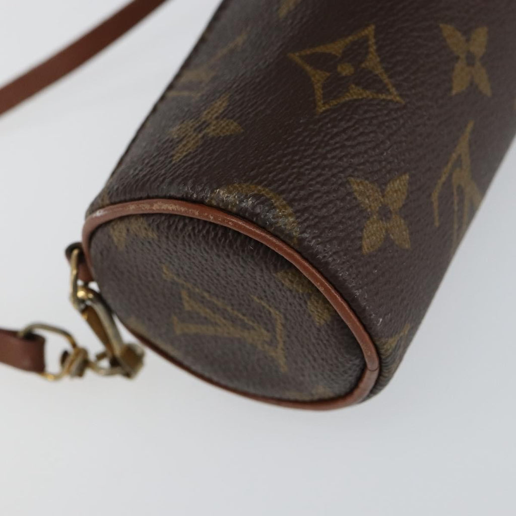 Louis Vuitton Papillon Pochette Monogram Canvas Brown Canvas Clutche & Pouche Bag