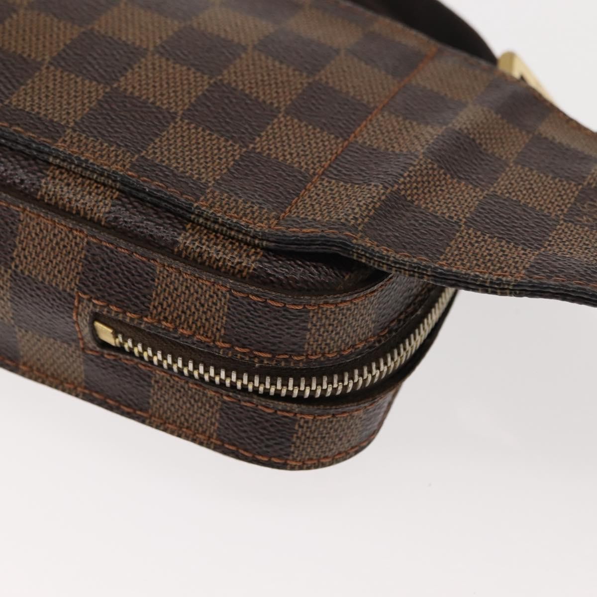 Louis Vuitton Geronimos Waist Bag Damier Brown Canvas Shoulder Bag