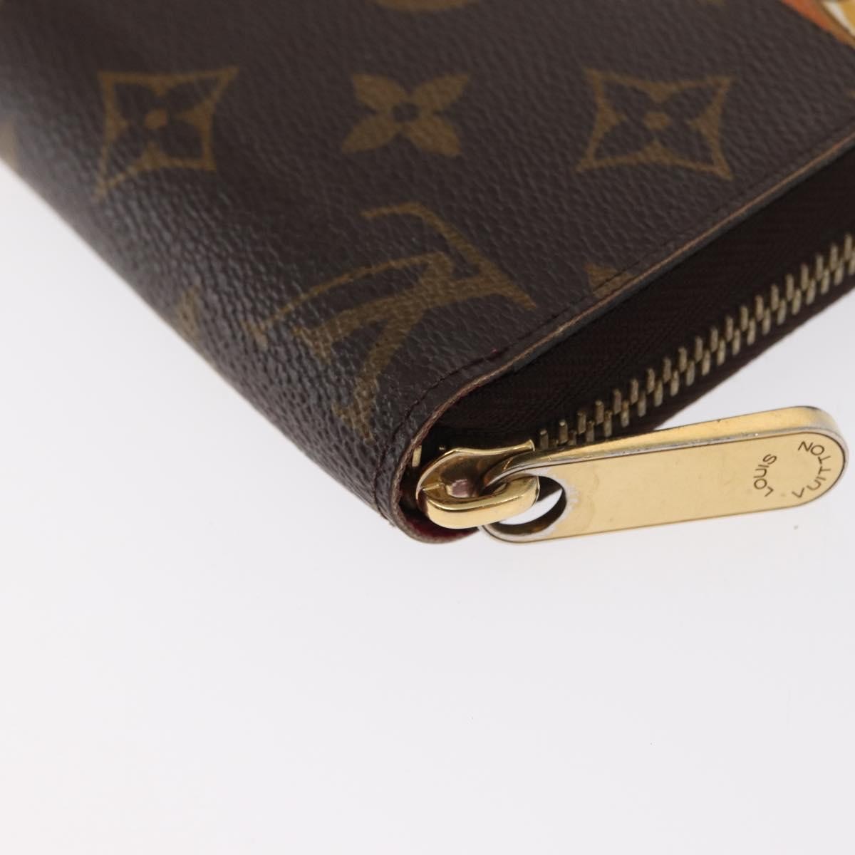 Louis Vuitton Zippy Wallet Canvas Brown Canvas Wallets Accessory