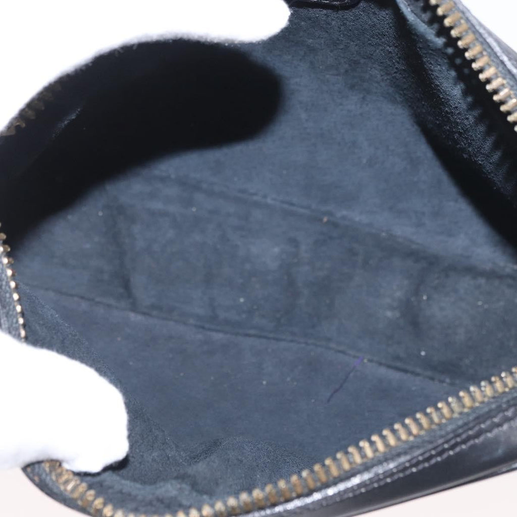Gucci Vintage Clutch Bag Leather Black Leather Clutche & Pouche Bag (Pre-Owned)