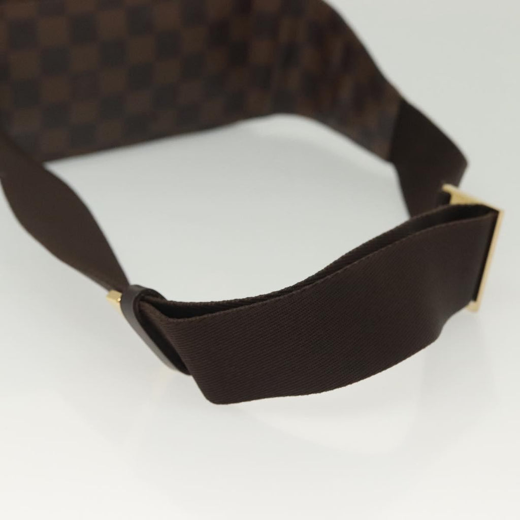 Louis Vuitton Geronimos Waist Bag Damier Brown Canvas Clutche & Pouche Bag