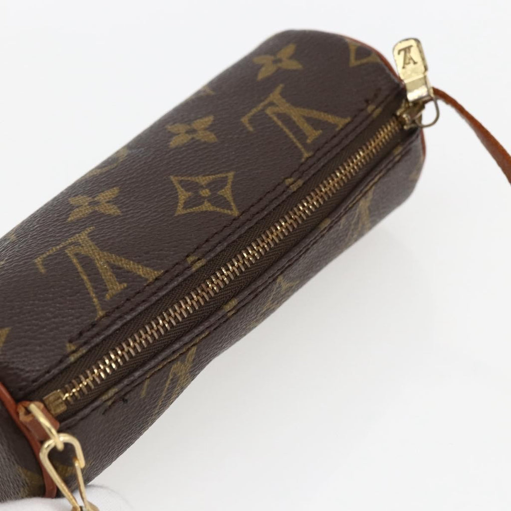 Louis Vuitton Papillon Pochette Monogram Canvas Brown Canvas Clutche & Pouche Bag