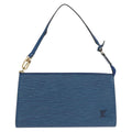 Louis Vuitton Pochette Accessoires Epi Leather Blue Leather Clutche & Pouche Bag