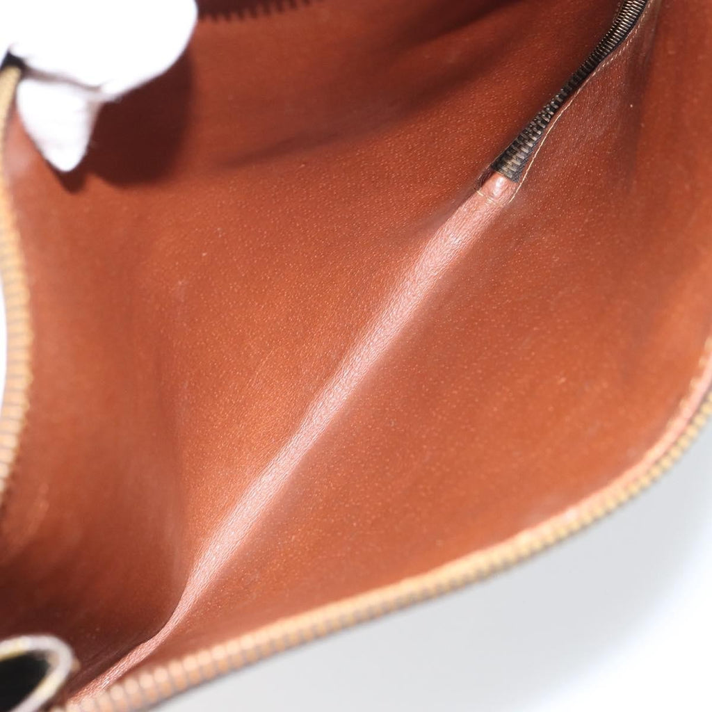 Louis Vuitton Poche Documents Monogram Canvas Brown Canvas Clutche & Pouche Bag
