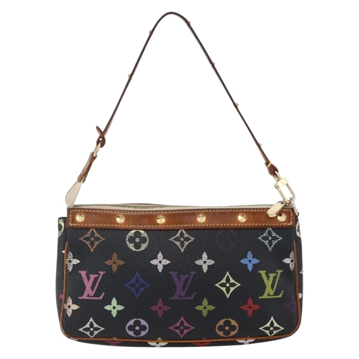 Louis Vuitton Pochette Accessoires Monogram Multicolor Multicolour Canvas Clutche & Pouche Bag