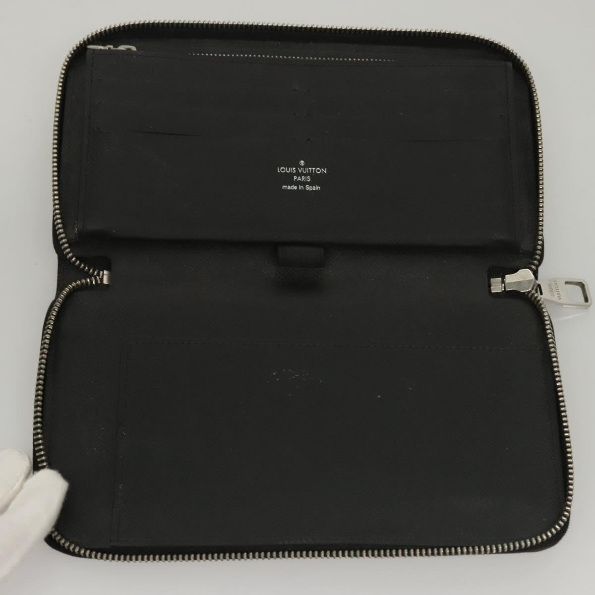Louis Vuitton Zippy Organizer Epi Leather Black Leather Wallets Accessory