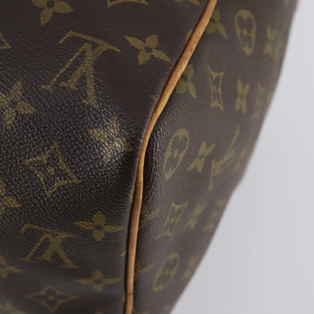 Louis Vuitton Keepall Bag Monogram Canvas Brown Canvas Travel Bag