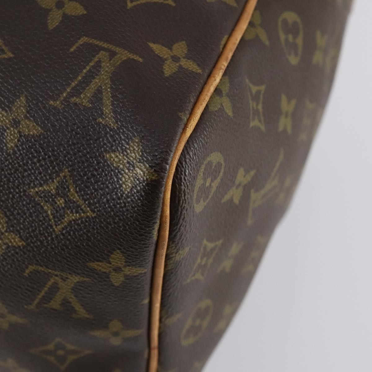 Louis Vuitton Keepall Bag Monogram Canvas Brown Canvas Travel Bag