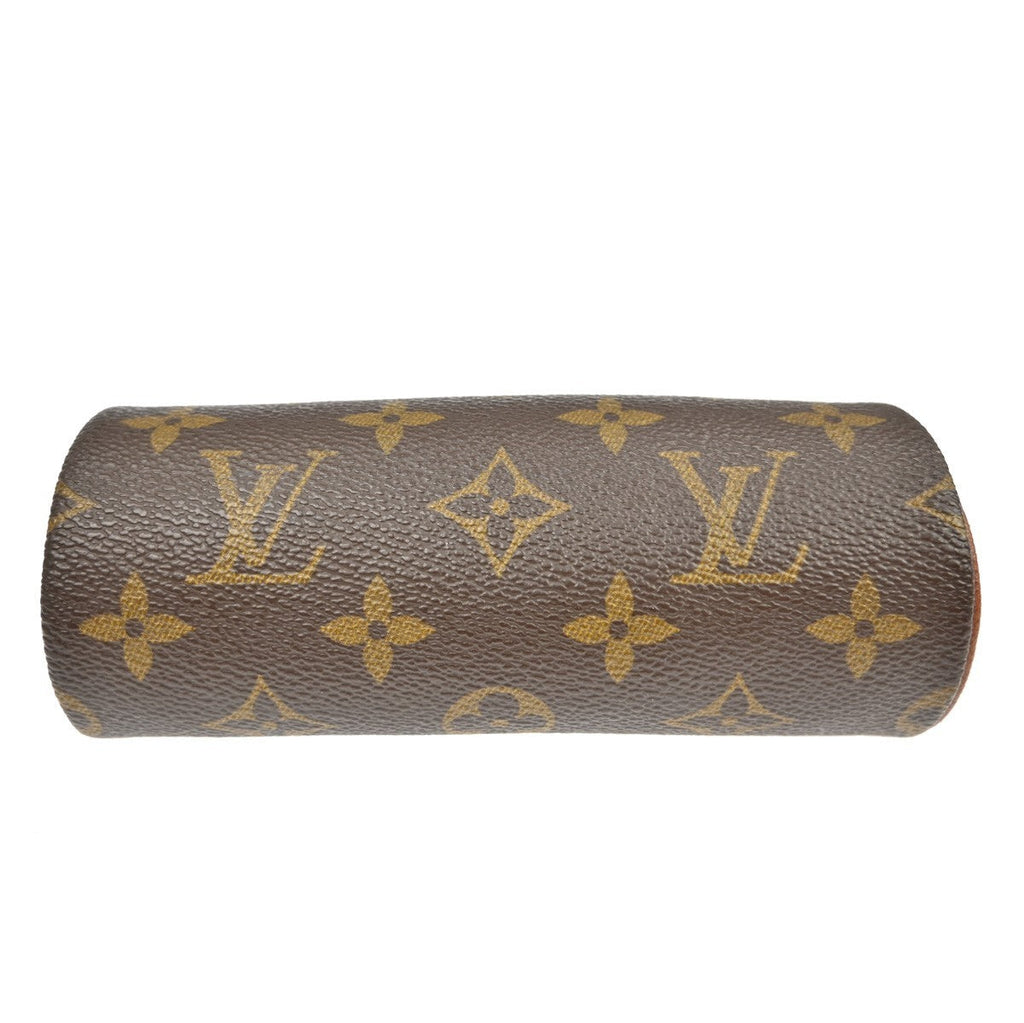 Louis Vuitton Papillon Pochette Monogram Canvas Brown Canvas Clutche & Pouche Bag