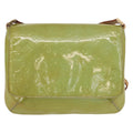 Louis Vuitton Thompson Street Handbag Monogram Vernis Blue Patent_Leather Shoulder Bag