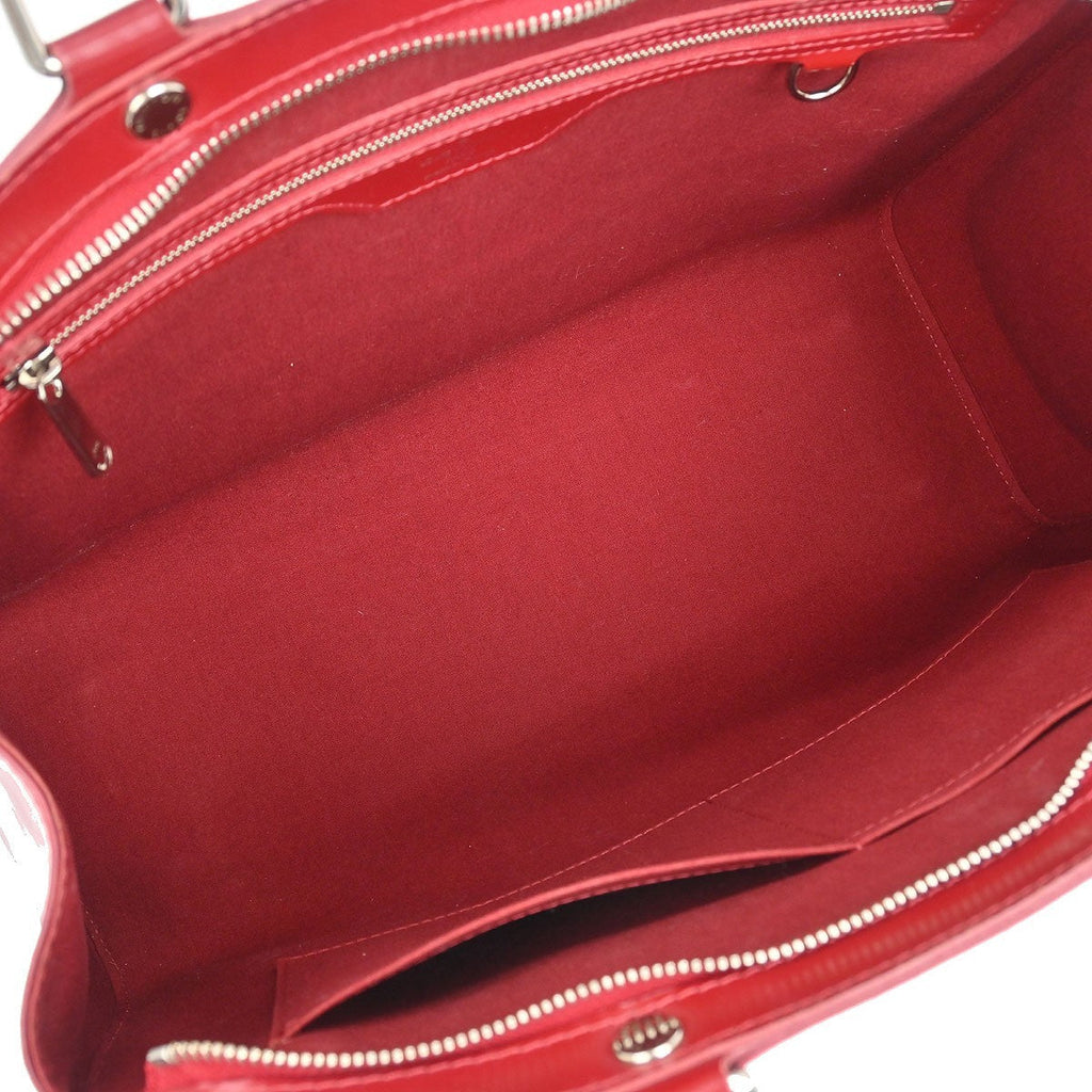 Louis Vuitton Brea Handbag Epi Leather Red Leather Tote Bag