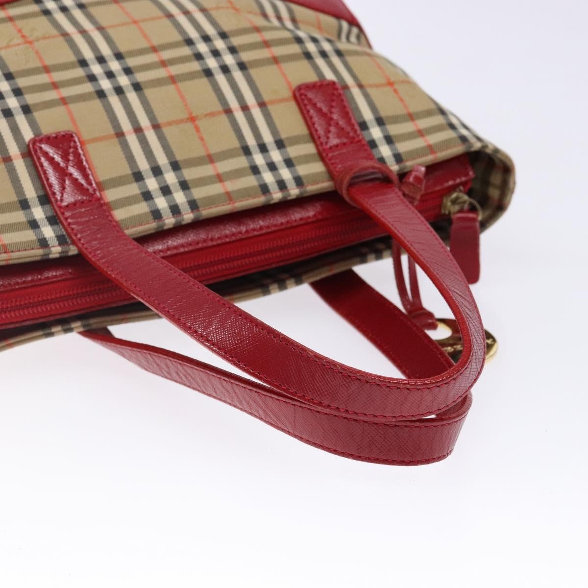 Burberry Nova Check Handbag Nova Check Canvas Beige Canvas Handbag