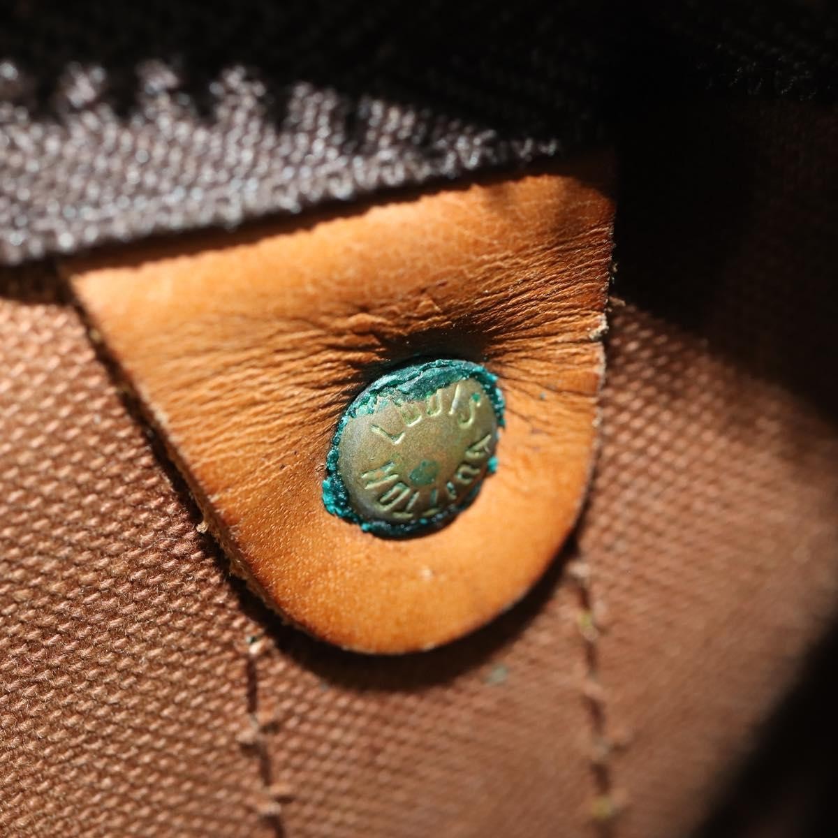 Louis Vuitton Keepall Bag Monogram Canvas Brown Canvas Travel Bag