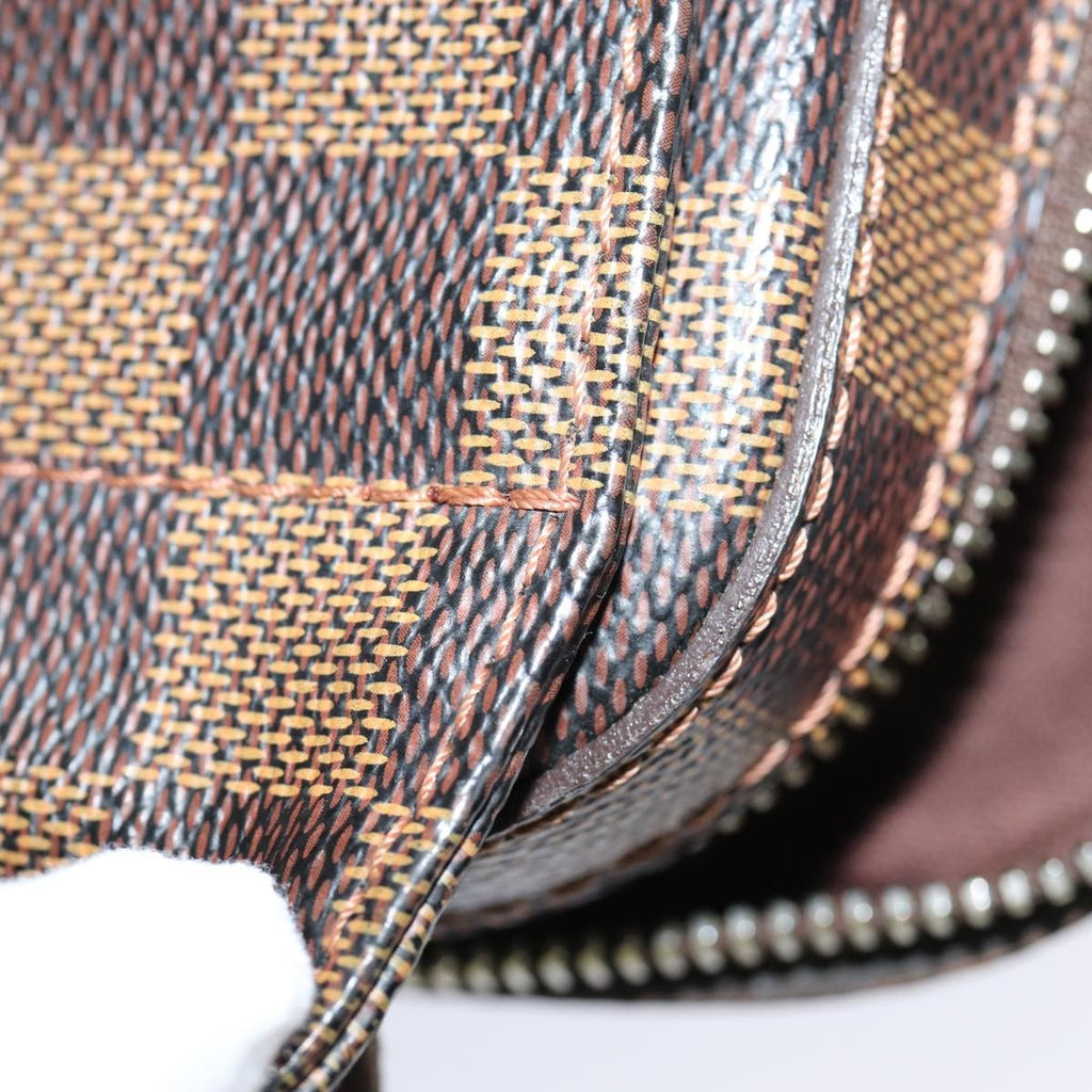 Louis Vuitton Geronimos Waist Bag Damier Brown Canvas Shoulder Bag