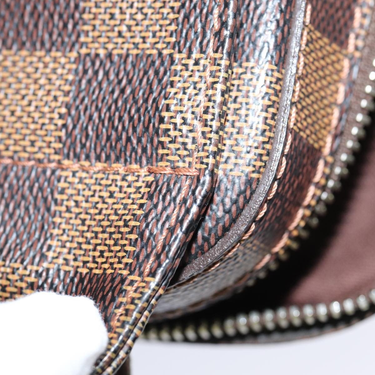 Louis Vuitton Geronimos Waist Bag Damier Brown Canvas Shoulder Bag