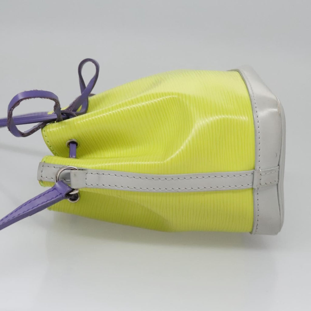 Louis Vuitton Neonoe Handbag Epi Leather Yellow Leather Bag