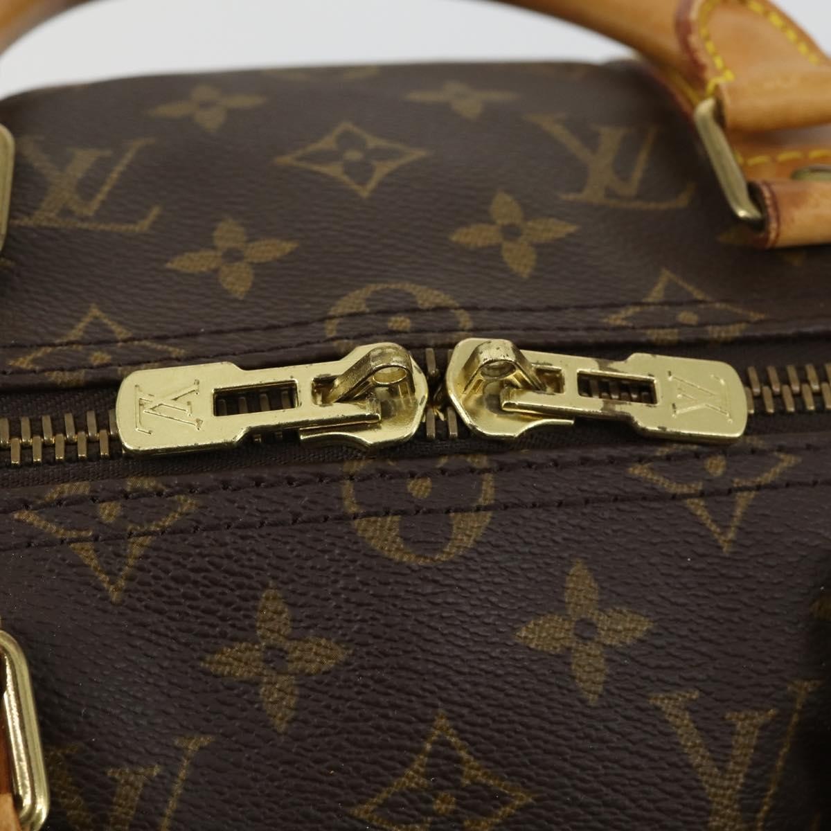 Louis Vuitton Keepall Bag Monogram Canvas Brown Canvas Travel Bag