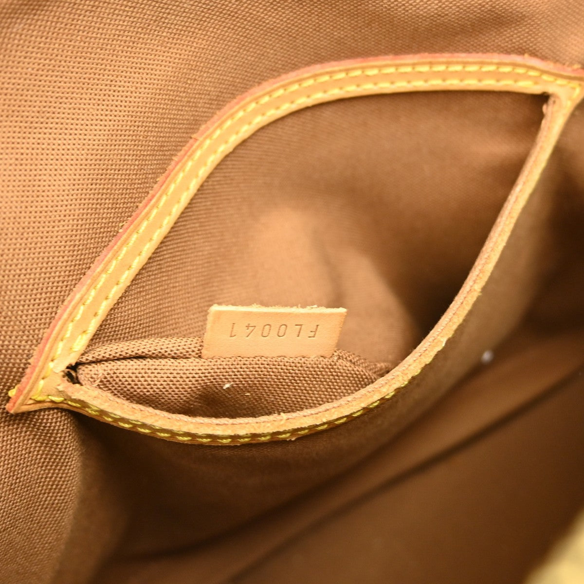 Louis Vuitton Alma Handbag Monogram Canvas Brown Canvas Handbag