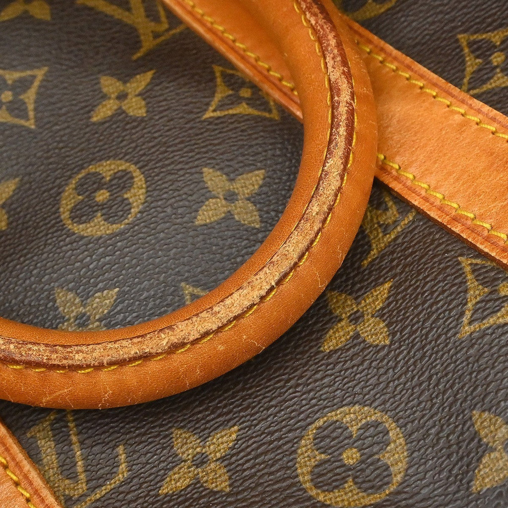 Louis Vuitton Keepall Bag Monogram Canvas Brown Canvas Travel Bag