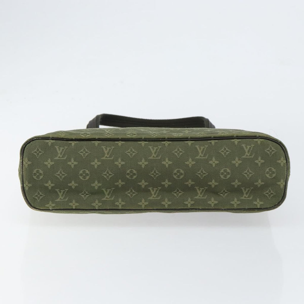 Louis Vuitton Lucille Handbag Mini Lin Khaki Canvas Handbag
