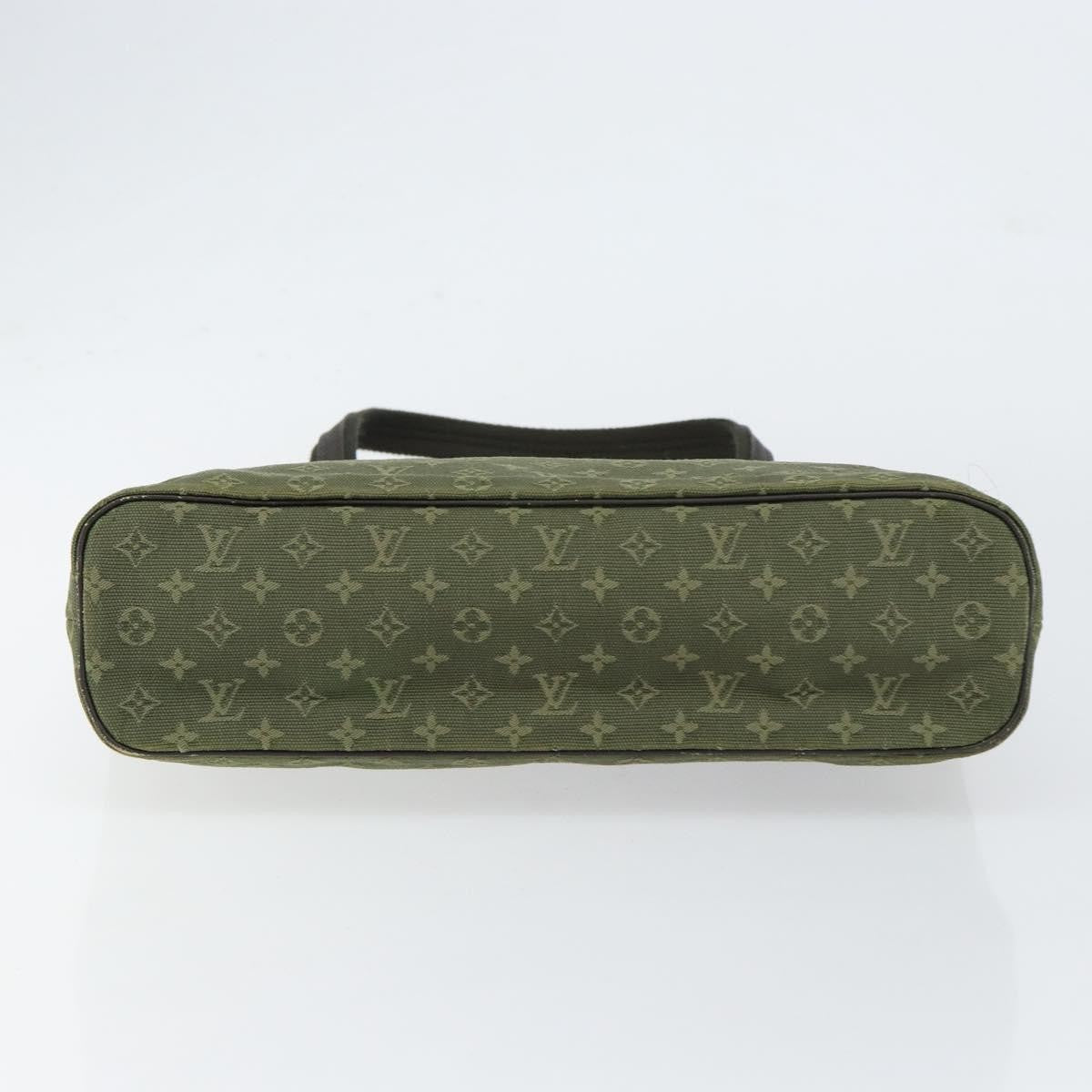 Louis Vuitton Lucille Handbag Mini Lin Khaki Canvas Handbag