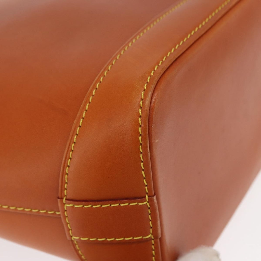 Louis Vuitton Lockit Handbag Nomade Leather Brown Leather Handbag