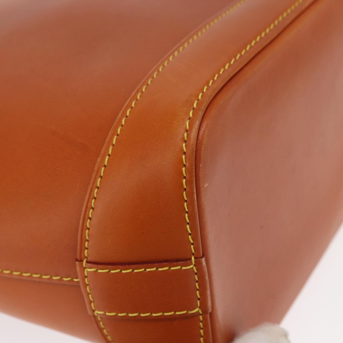 Louis Vuitton Lockit Handbag Nomade Leather Brown Leather Handbag